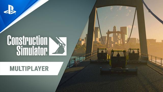 Construction Simulator - Multiplayer Trailer | PS5 & PS4 Games