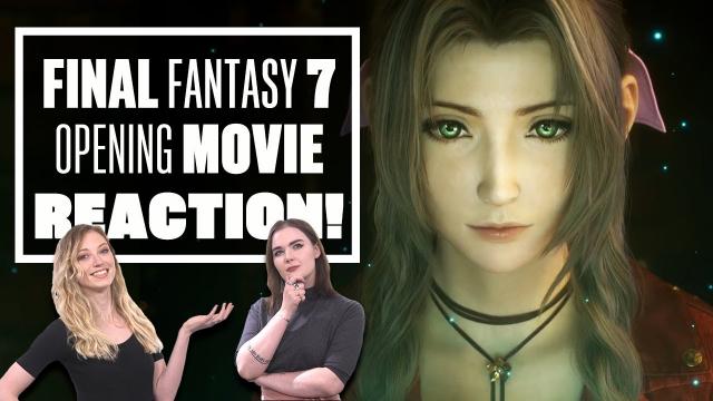 Final Fantasy 7 Remake Opening Movie Reaction - FF7 Remake First Five Minutes!
