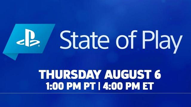 PlayStation State of Play Livestream - August 6th 2020