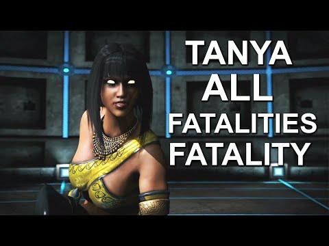 Mortal Kombat X Tanya Fatality Fatalities All Gameplay MKX