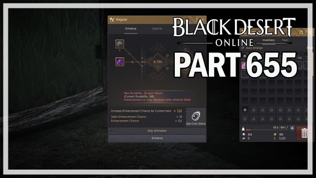 Blackstar Enhancing - Dark Knight Let's Play Part 654 - Black Desert Online