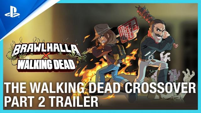 Brawlhalla - The Walking Dead Crossover Part 2 Reveal Trailer | PS4