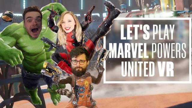 Let's Play Marvel Powers United VR - CHRIS IS GIANT NOW