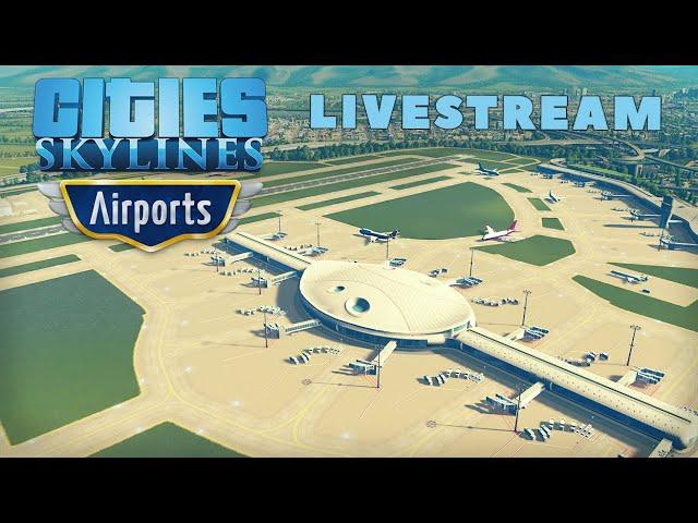 Cities Skylines | NEW AIRPORT DLC | First Look