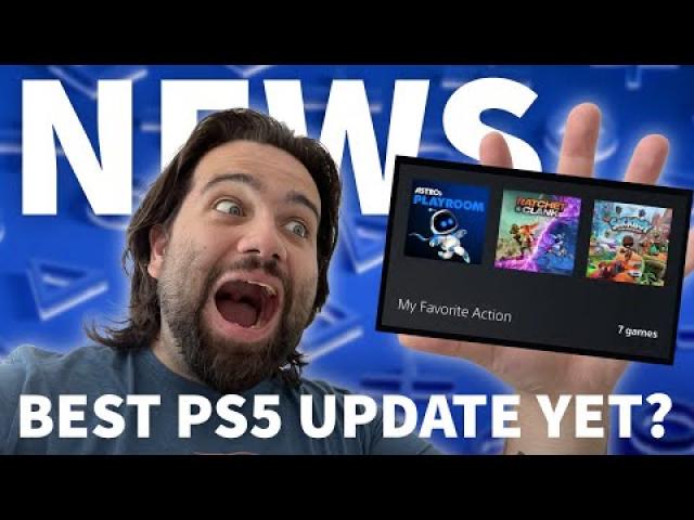 PS5 Update Brings Highly Requested Features | GameSpot