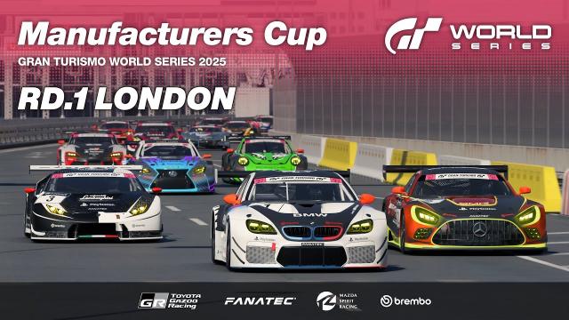 GT World Series 2025 | Round 1 - London | Manufacturers Cup [English]