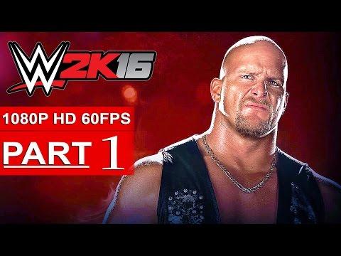 WWE 2K16 Gameplay Walkthrough Part 1 [1080p HD 60FPS] 2K Showcase WWE 2K16 Gameplay - No Commentary