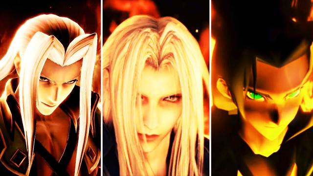 Smash Bros Ultimate: Sephiroth Comparisons