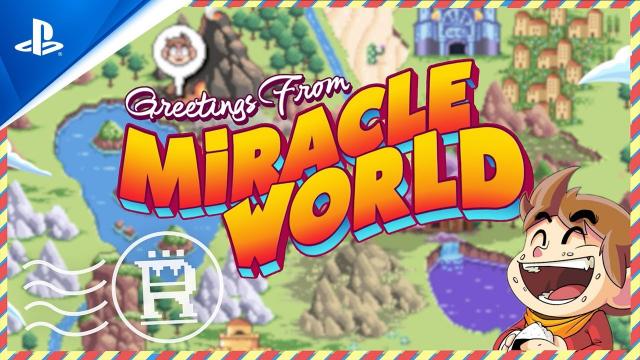 Alex Kidd in Miracle World DX - Greetings From Miracle World Travelogue Trailer | PS5, PS4