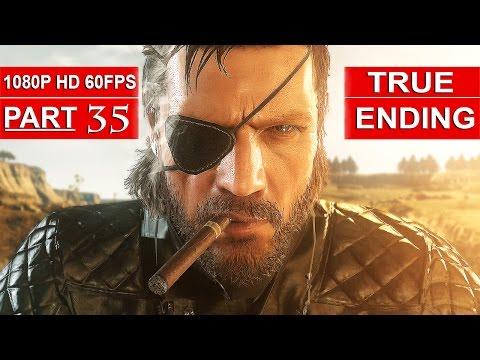 Metal Gear Solid 5 The Phantom Pain ENDING Gameplay Walkthrough Part 35 [1080p HD] MGS5 TRUE Ending