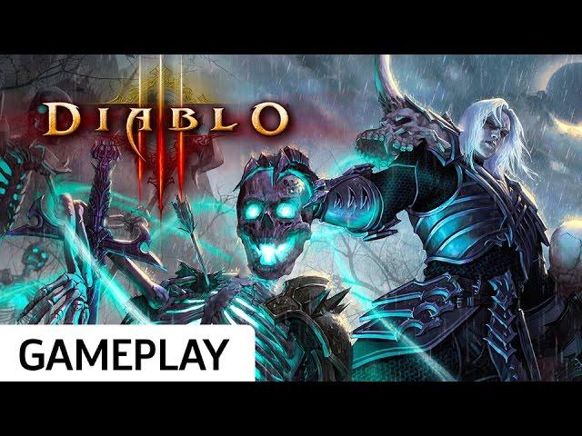 Diablo III - Closed Beta Necromancer Gameplay