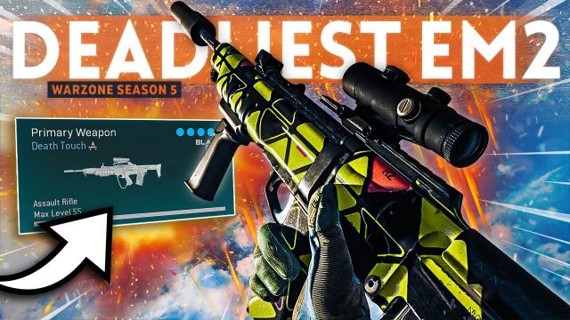 The EM2 is the DEADLIEST Assault Rifle in Warzone right now!