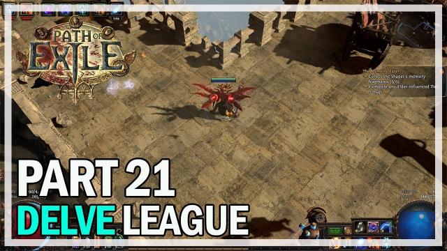 Path of Exile Delve League - Arc Elementalist Let's Play Part 21 - Maps