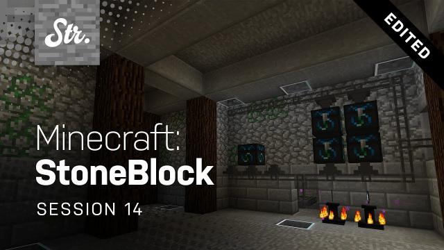 Minecraft: StoneBlock — Not Enough Chickens (w/ Jack Pattillo) — Session 14 / Edited