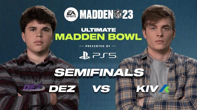 Madden 23 | Dez vs Kiv | MCS Ultimate Madden Bowl Semifinals |Old OR New?! ????
