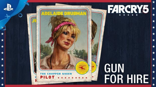 Far Cry 5 - Character Spotlight: Adelaide Drubman – Gun For Hire | PS4