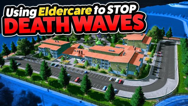 Using Eldercare to STOP Death Waves — Cities: Skylines - Nerdholm (#15)