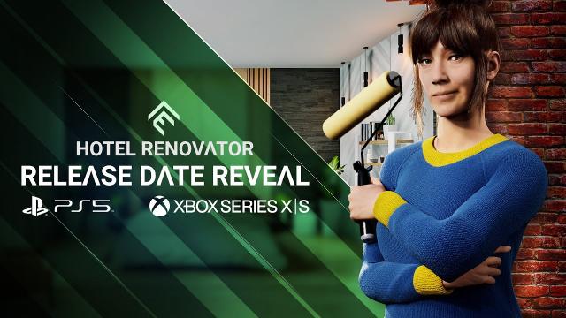 Hotel Renovator - PS5 & Xbox Series Release Date Reveal Trailer