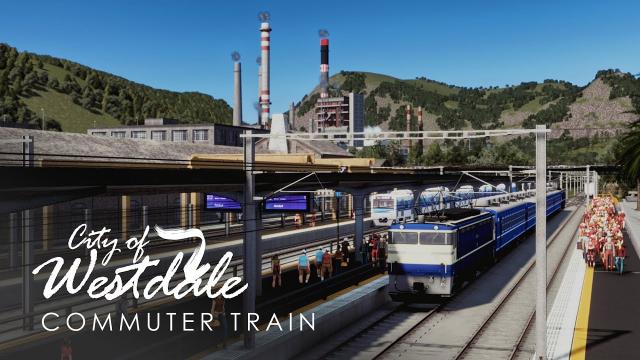 Cities Skylines: Commuter Train Trip through Westdale [2K]