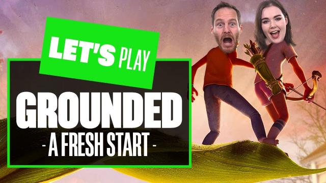 Let's Play Grounded 1.0 - A FRESH START! Grounded Coop Xbox Gameplay