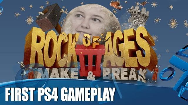 Rock Of Ages 3: Make And Break - An Exclusive Look at PS4 Gameplay