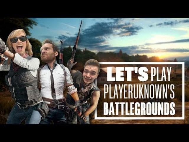 Let's Play PUBG gameplay with Chris, Aoife and Ian - Three is a magic number!