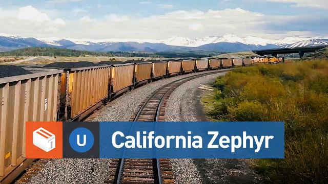 California Zephyr Route - Denver to Glenwood Springs (Timelapse)