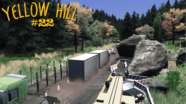 Fallen rocks, fake road and custom retaining walls - Yellow Hill | S2 EP22