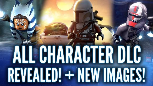ALL Character DLC Revealed! New Details, Images, Release Dates LEGO Star Wars The Skywalker Saga!
