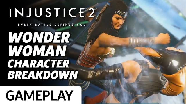 Wonder Woman Official Character Breakdown and Moveset - Injustice 2