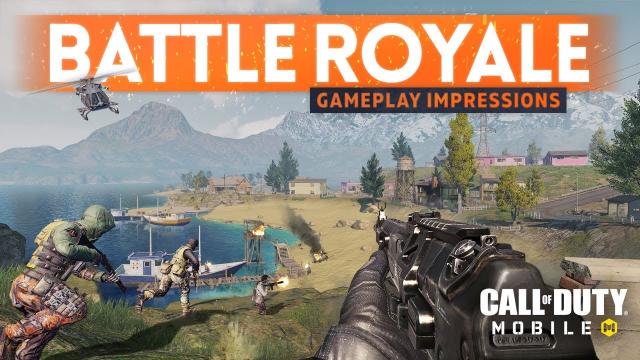 Call Of Duty Mobile Battle Royale Gameplay + Impressions