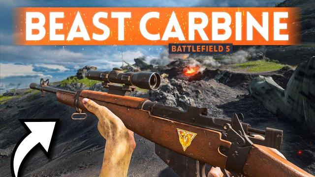 New Medic SNIPER Is A BEAST WEAPON ???? Battlefield 5 Jungle Carbine (Pacific Gameplay)