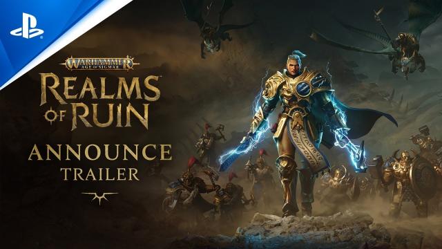 Warhammer Age of Sigmar: Realms of Ruin - Announce Trailer | PS5 Games