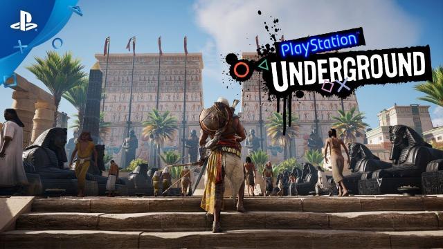 Assassin's Creed Origins PS4 Gameplay | PlayStation Underground