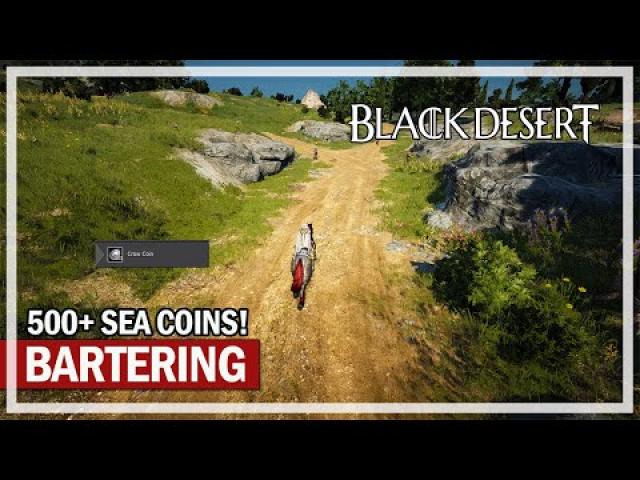 500+ SEA COIN BARTERING & SAILING | Black Desert