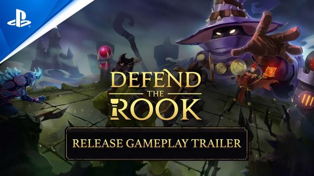 Defend The Rook - Release Gameplay Trailer | PS4 & PS5 Games