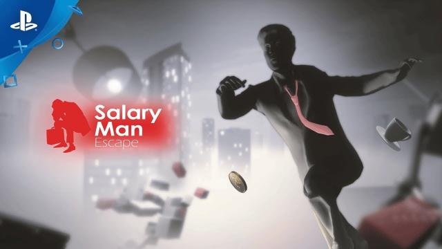 Salary Man Escape - Regular Mode Launch Trailer | PS4, PS VR