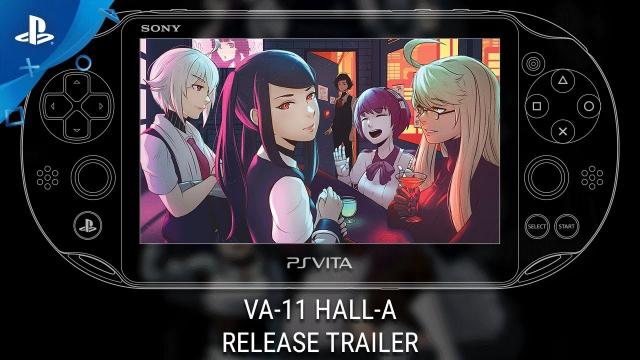 VA-11 HALL-A - Release Trailer | PS VITA
