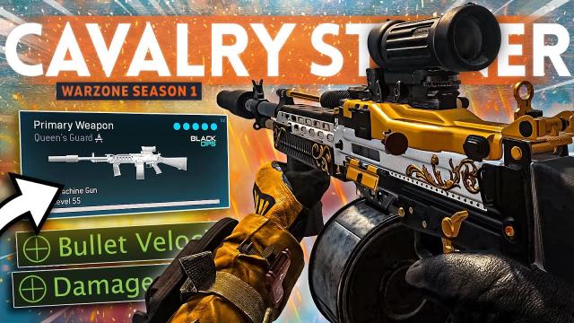 The UPDATED STONER w/ Cavalry Barrel is an ABSOLUTE BEAMER in  Warzone!