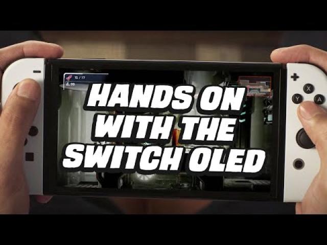 Nintendo Switch OLED Hands On Impressions