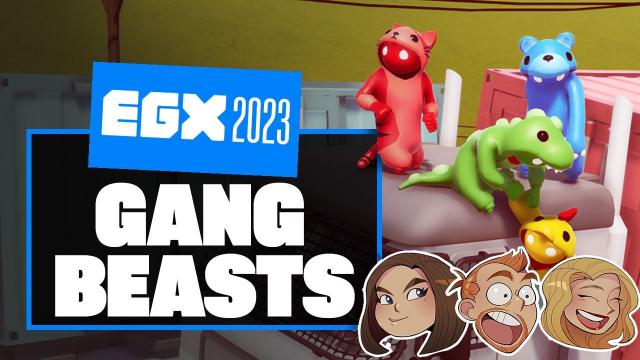 Let's Play Gang Beasts - KICKING EGX OFF WITH A BANG! - EGX 2023