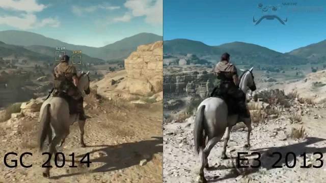 Metal Gear Solid V: The Phantom Pain - E3 2013 vs Gamescom 2014 - Graphics Comparison