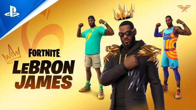 Fortnite - LeBron James Joins Fortnite’s Icon Series | PS5, PS4