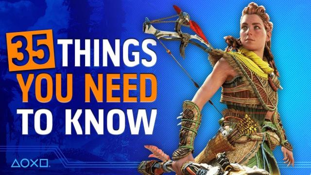 Horizon Forbidden West - 35 Things You Need To Know Before You Play