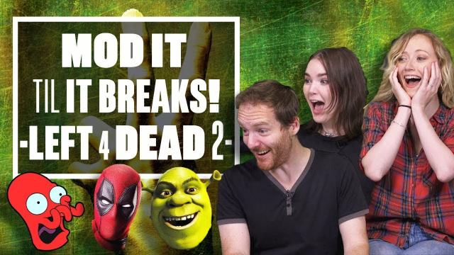 Mod it til it Breaks! LEFT 4 DEAD 2, NIC CAGE, AND SHREK?!