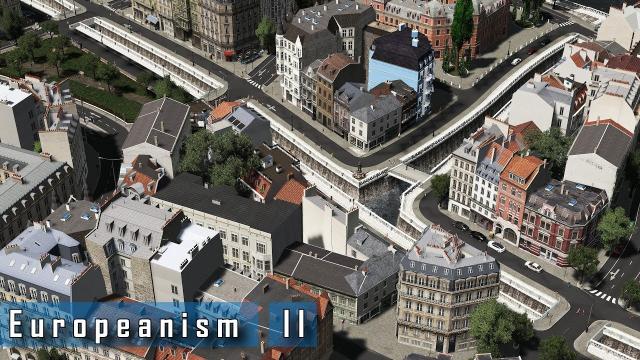 Cities: Skylines - E u r o p e a n i s m : II - Narrow inner-city canals