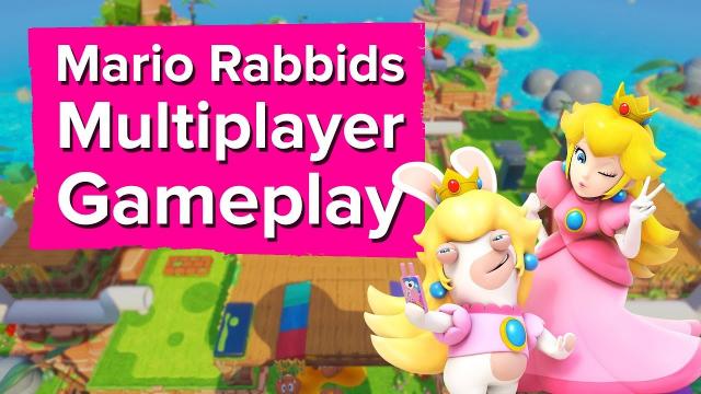 Mario + Rabbids Kingdom Battle MULTIPLAYER Gameplay - Chris plays with the dev!