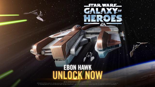 Star Wars Galaxy of Heroes — The Ebon Hawk Has Arrived