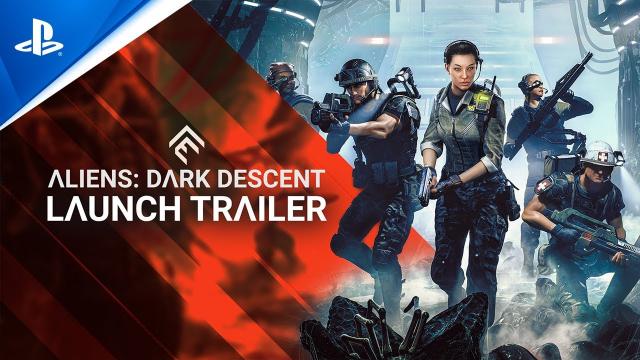 Aliens: Dark Descent - Launch Trailer | PS5 & PS4 Games