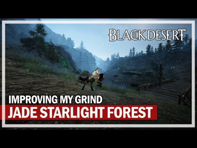 Jade Starlight Forest - Improving my Grind & Rotation | Black Desert